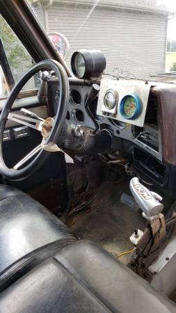 mud truck interior